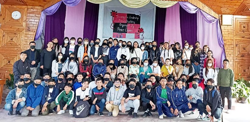 Participants during the training on leadership and peace building for the teacher animators, Peace Club leaders and Peace Volunteers organised by Peace Channel at Charity School, Kohima on March 12 .